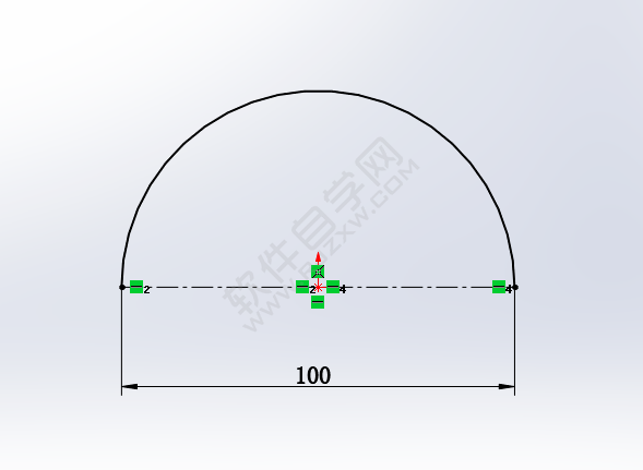 SolidWorks支撑的圆环的画法