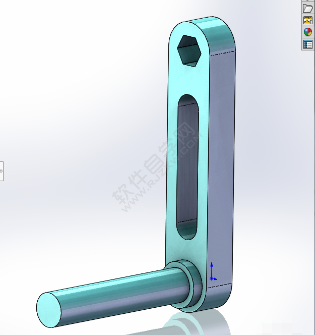 SolidWorks做竖直兜圈子平台装置