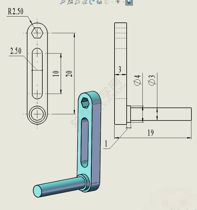SolidWorks做竖直兜圈子平台装置