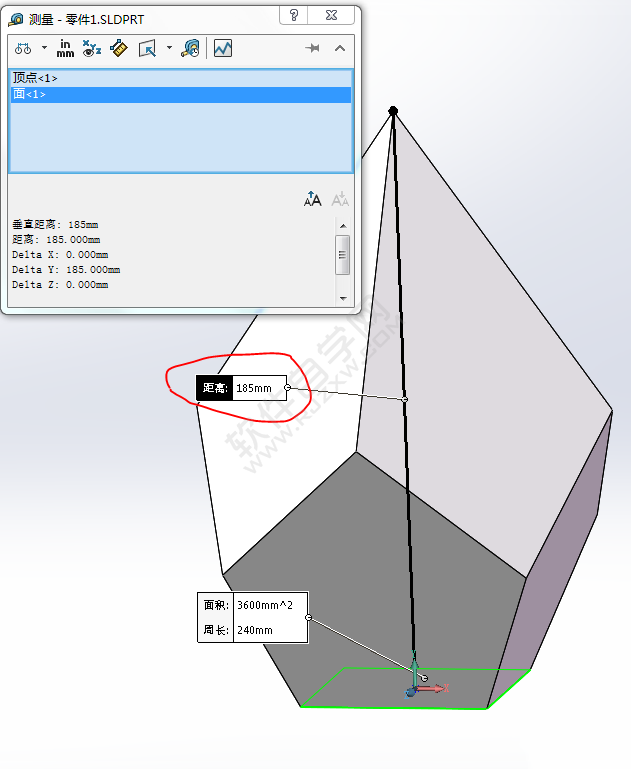 SolidWorks做一个简单的拉伸、切除练习