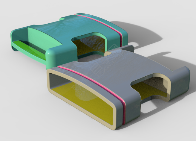 SolidWorks怎么画箱包的卡扣