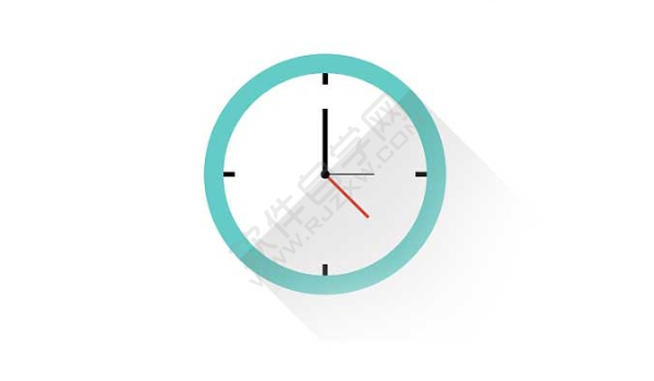 AI怎么绘制一个时钟图标