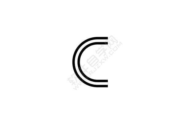 怎么用AI绘制一个不一样的C字母
