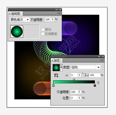 ai怎样画立体三维的线条