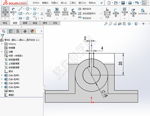 solidworks对称拉伸的重要性