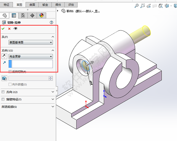 solidworks对称拉伸的重要性