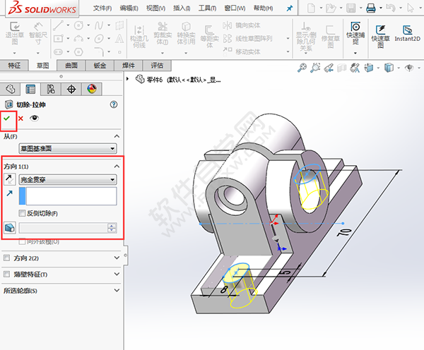 solidworks对称拉伸的重要性