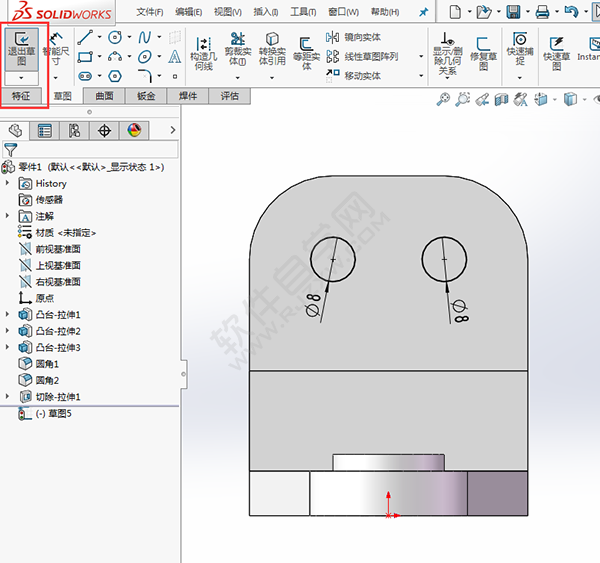 怎么用solidworks画支架
