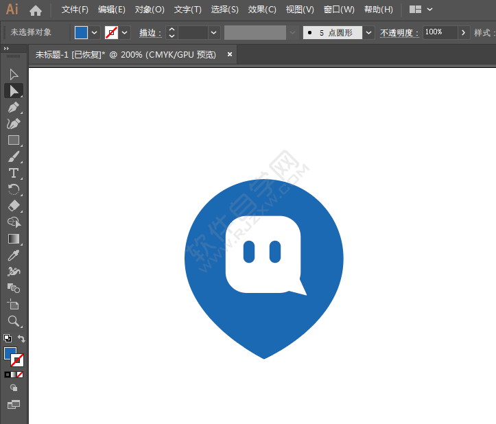 ai怎么设计陌陌LOGO