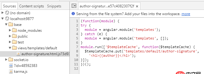 angular.js - angularjs requirejs karma directive templateUrl 测试失败（哎呦喂）