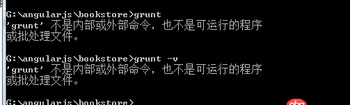 前端 - 全局安装了grunt，仍然提示，grunt不是内部或外部命令