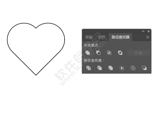 ai里面的路径查找器联集