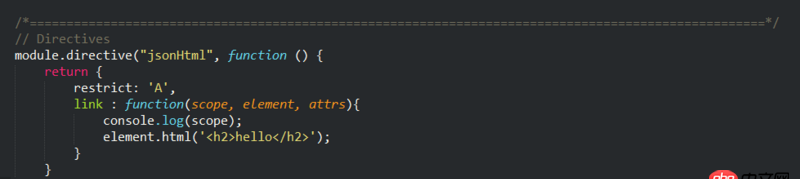 angular.js - Angular directive遇到的一个问题，急救