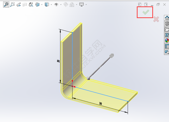 solidworks基体法兰怎么用