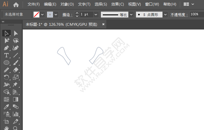 ai绘制可家的长颈鹿头像