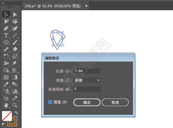 ai绘制小猪的头像