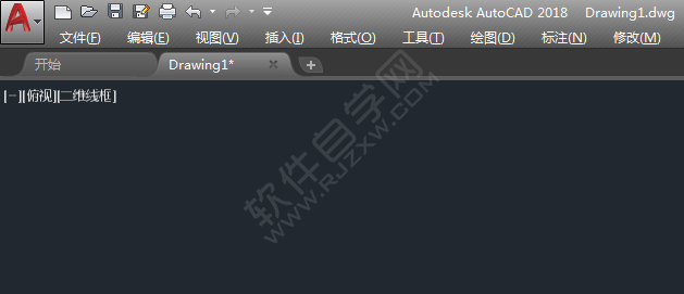 cad2018菜单怎么调出来
