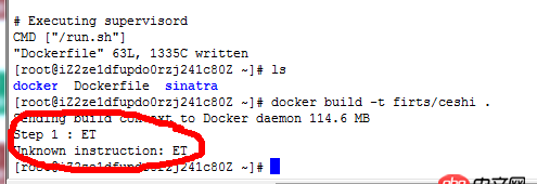 dockerfile - 我用docker build的时候出现下边问题  麻烦帮我看一下