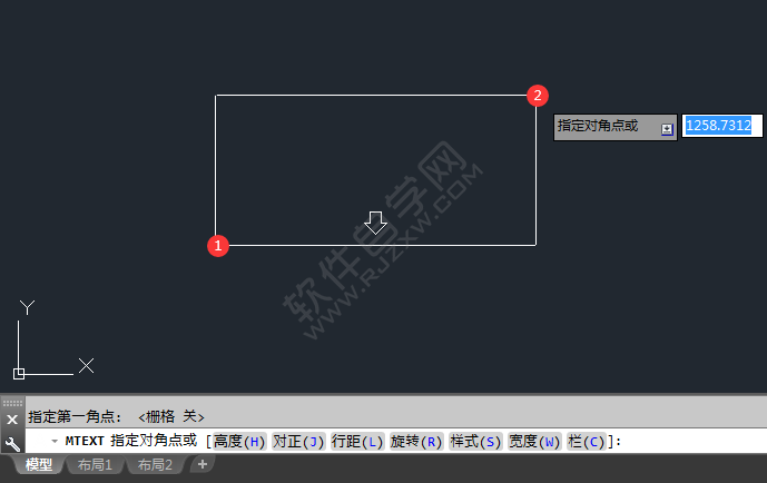 怎么在CAD中输入多行文字