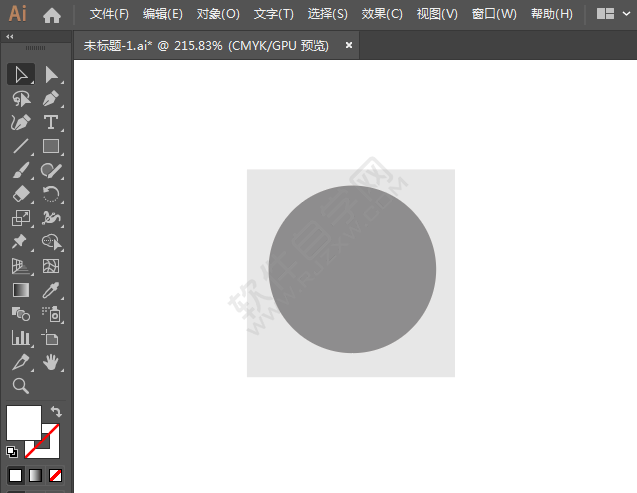 摄影店标识图标绘制