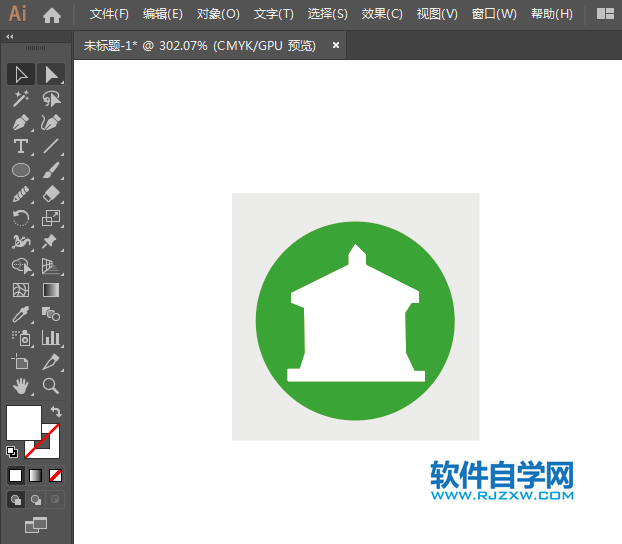 亭子标识的绘制方法