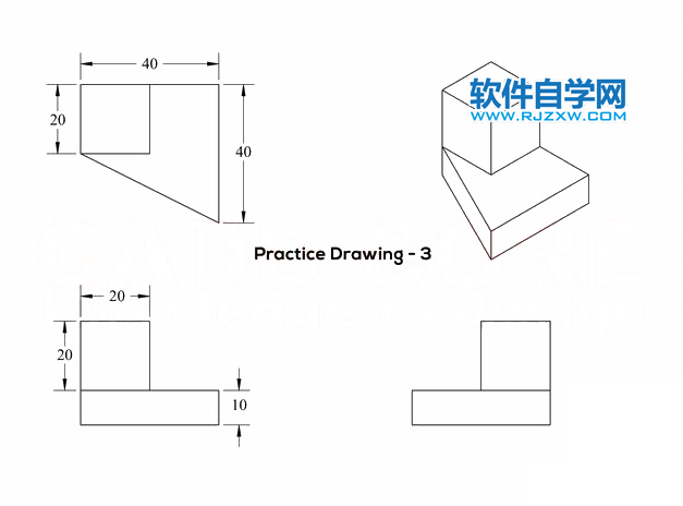 CAD怎么拉伸并集创建实体