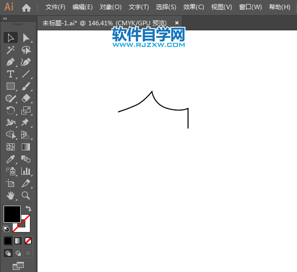 童鞋简笔画用ai绘画的方法