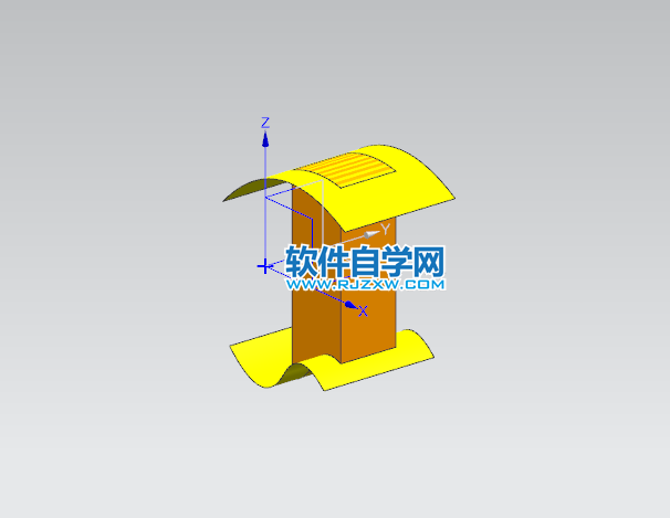 ug从中间向两边对象拉伸设置
