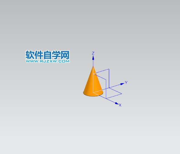 ug直径和高度创建圆锥的方法