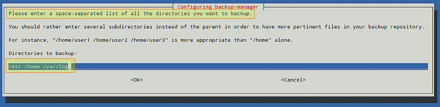 Linux 上使用 backup-manager 进行系统备份