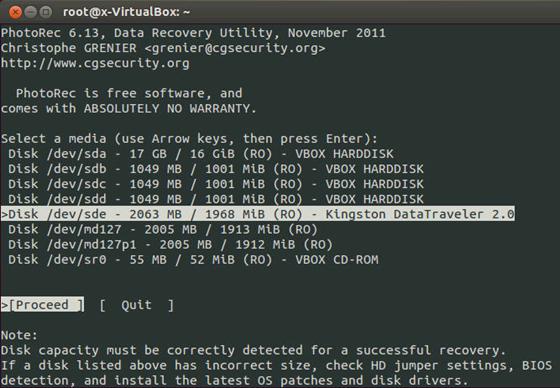 使用 Linux 文件恢复工具恢复rm -rf删除的文件