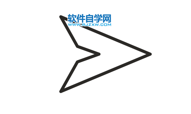 CorelDRAW2020设计一个发送图标
