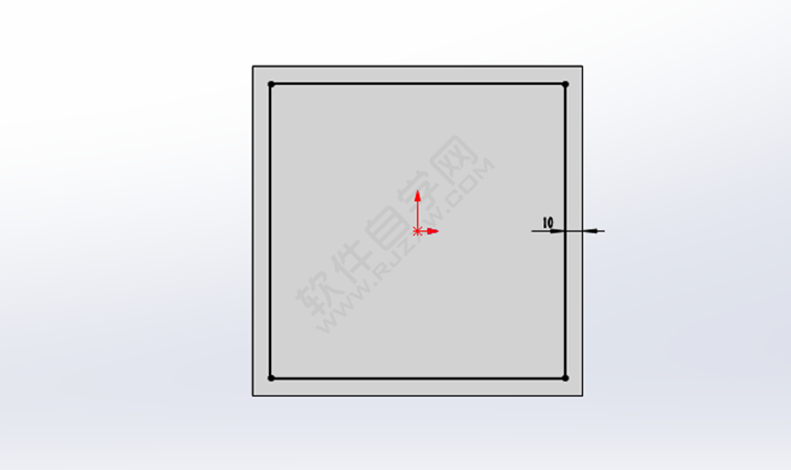SolidWorks台阶立方体零件的做题步骤