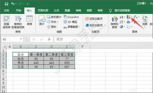 Excel2019如何制作旭日图