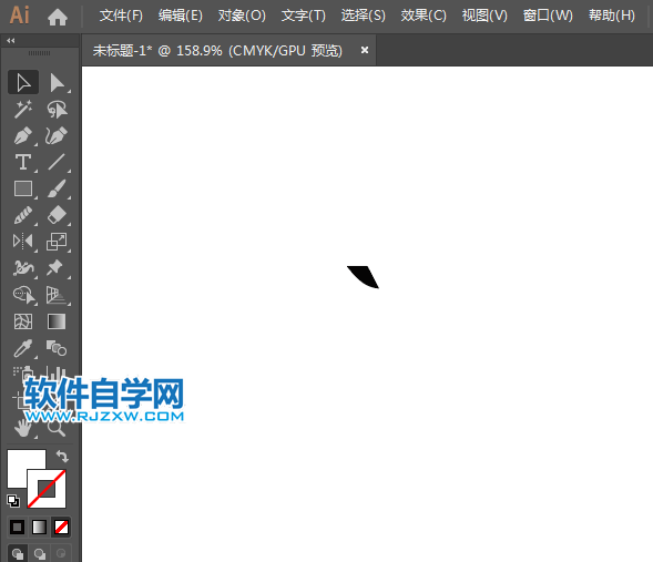 ai怎么画双天鹅标志