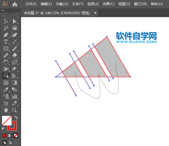 ai怎么设计adidas阿迪达斯商标