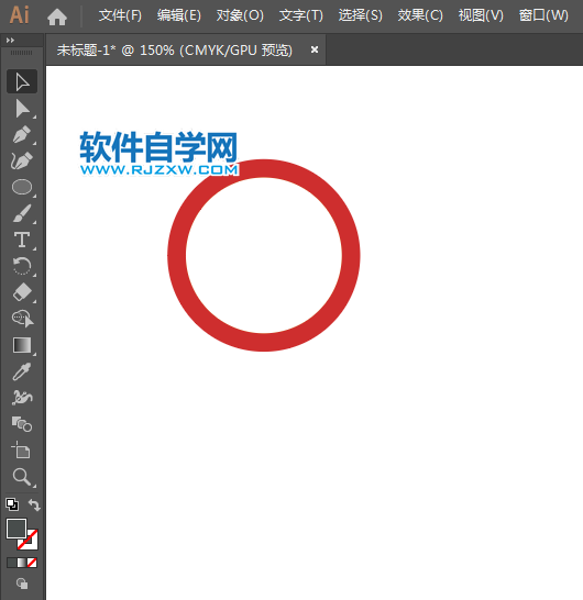 ai怎么画停车检查标志