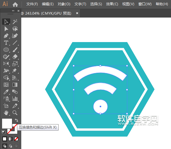 ai如何画wifi图标