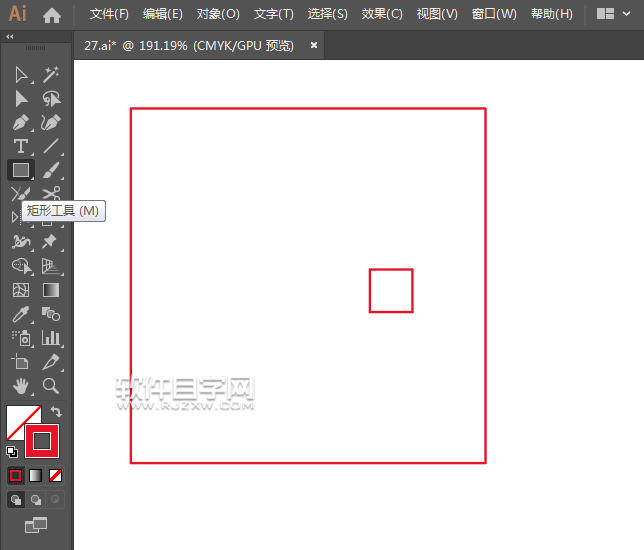 ai怎么绘制格子向右箭头