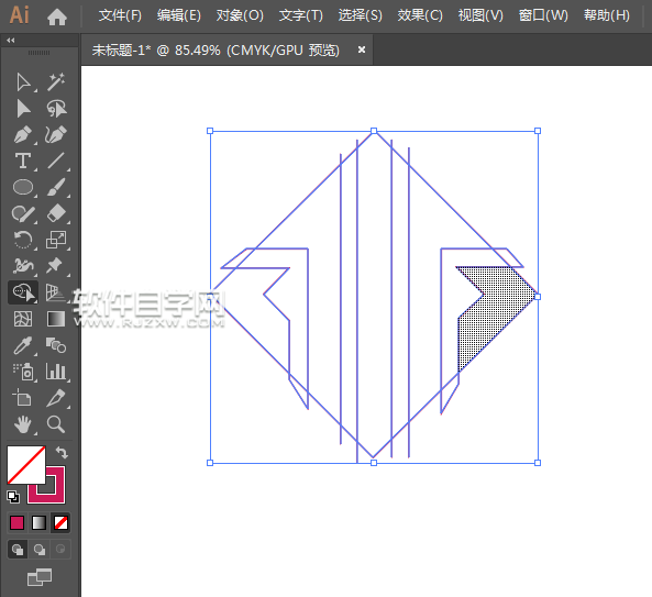 ai怎么用形状生成制作LOGO