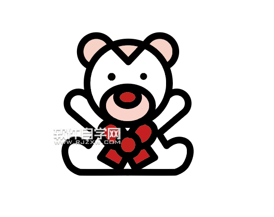 ai怎么画小熊