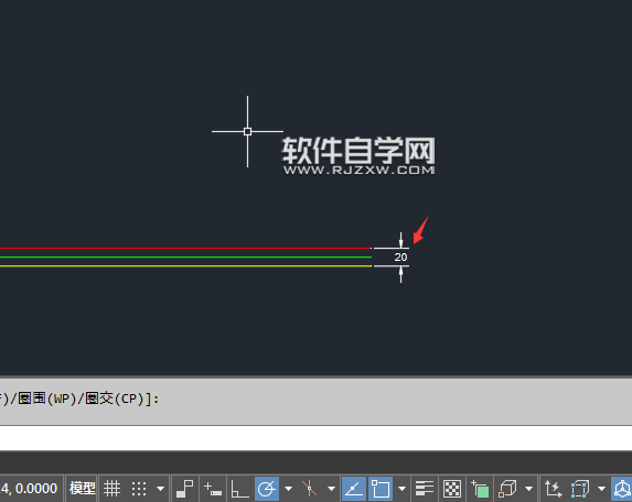 CAD2018画多线的尺寸不对怎么办
