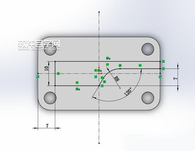 SolidWorks曲面放样与曲面切除画图