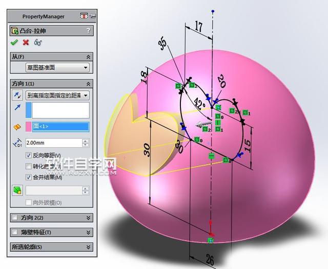 SolidWorks怎么设计愤怒的小鸟模型