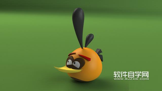 SolidWorks怎么设计愤怒的小鸟模型
