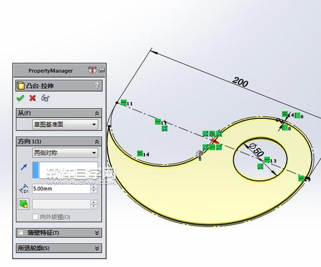 SolidWorks制作太极仿真动画