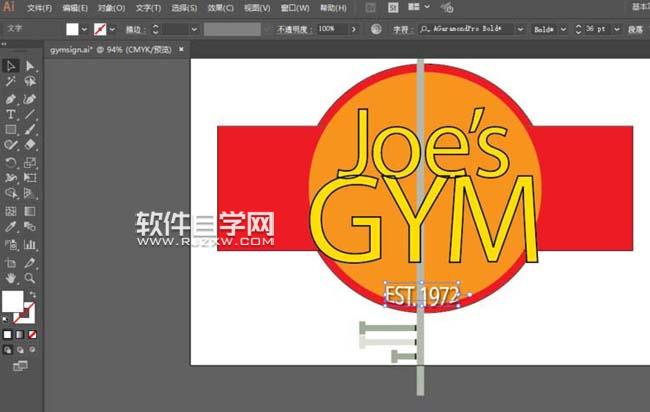 AI怎么设计GYM标志