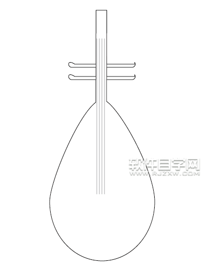 古琴ai设计稿的制作方法