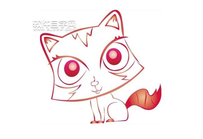 ai怎么画小猫简笔画