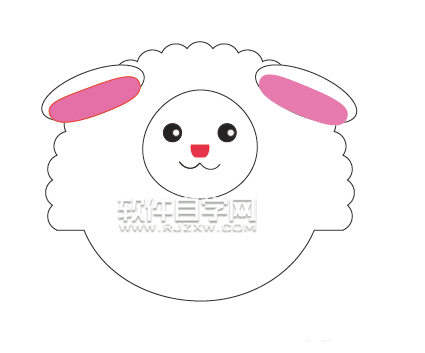 ai画可爱的小羊